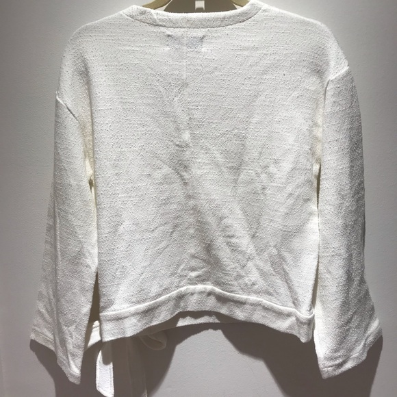 Madewell Texture & Thread Wrap Top - Picture 6 of 7